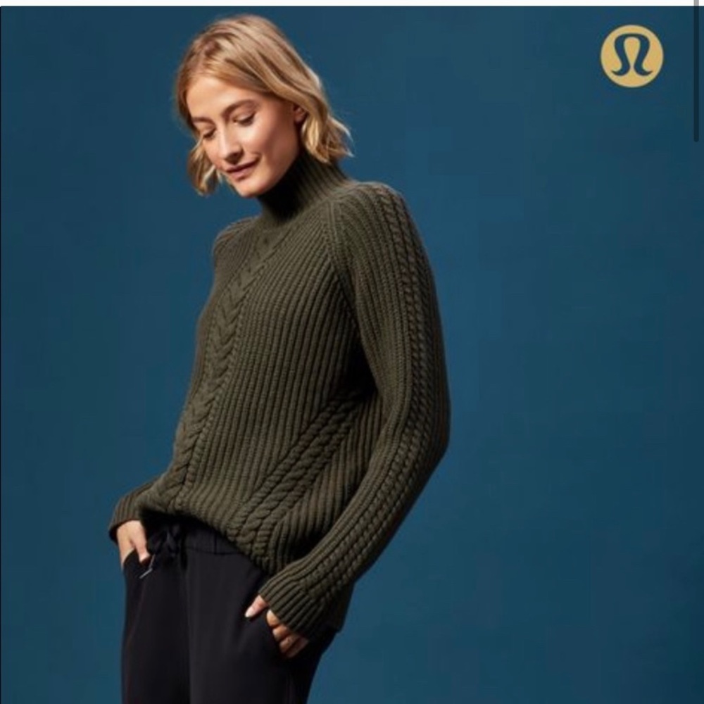 Lululemon Bring the Cozy Turtleneck